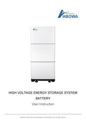 HBOWA NEW ENERGY HVXP-P User Instruction
