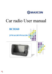 SCUMAXCON RCD360 User Manual