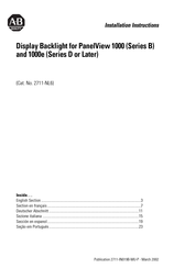Allen-Bradley 2711-NL6 Installation Instructions Manual