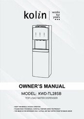 Kolin KWD-TL28SB Owner's Manual