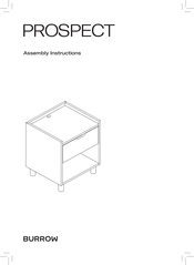 Burrow PROSPECT Assembly Instructions Manual