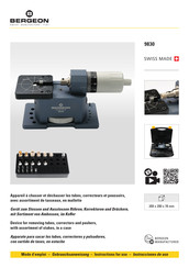 Bergeon 9830-AS Instructions For Use Manual