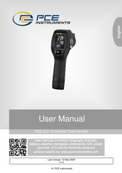PCE Instruments PCE-ILD 10 User Manual