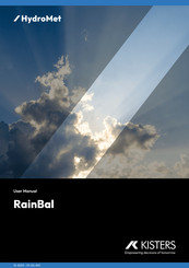 KISTERS HydroMet RainBal User Manual