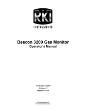 Rki Instruments Beacon 3200 Operator's Manual