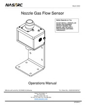 Nasarc Nozzle Gas Flow Sensor Operation Manual