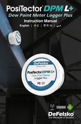 DeFelsko PosiTector DPM L+ Dew Point Meter Logger Plus Instruction Manual