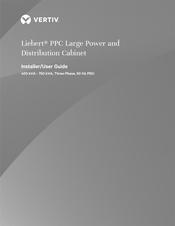 Vertiv Liebert PPC Series Installer And User Manual