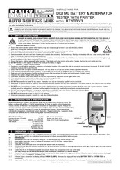 Sealey BT2003.V3 Instructions