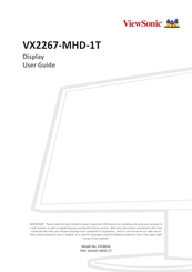 ViewSonic VS18636 User Manual