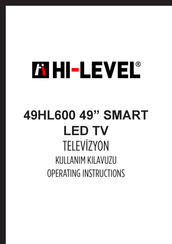 Hi-level 49HL600 Operating Instructions Manual