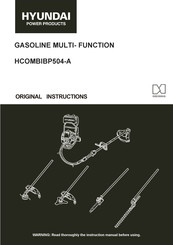 Hyundai power products HCOMBIBP504-A Original Instructions Manual