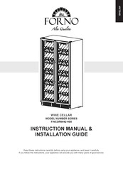 Forno FWCDR6642-40S Instruction Manual And Installation Manual