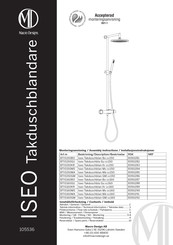 Macro Design ISEO BTIS160MS Assembly Instructions Manual