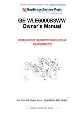 GE WJSE4150 Owner's Manual