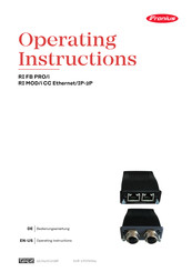 Fronius RI MOD/i CC Ethernet/IP-2P Operating Instructions Manual