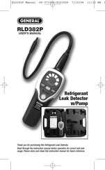 General RLD382P User Manual