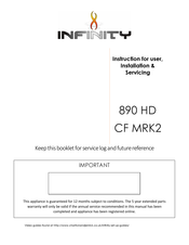 Infinity 890 HD CF MRK2 Instruction For User, Installation & Servicing