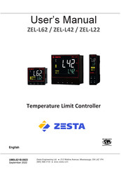 ZESTA ZEL-L Series User Manual
