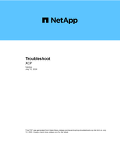 NetApp XCP Trouble Shoot