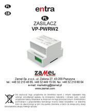 Zamel entra VP-PWRW2 User Manual