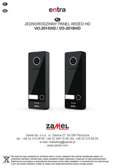 Zamel entra VO-201BHD User Manual