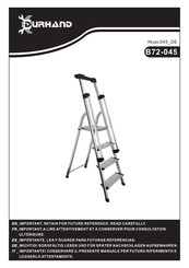 DURHAND B72-045 Instruction Manual