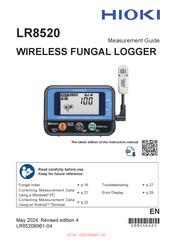 Hioki LR8520 Measurement Manual