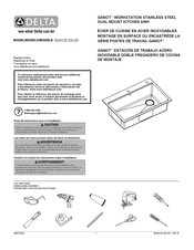 Delta GANOT 95A9135-25S-SS Manual