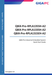 GIGAIPC QBiX-Pro-RPLA1315EH-A2 Quick Start Manual