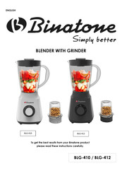 Binatone BLG-410 Instructions Manual