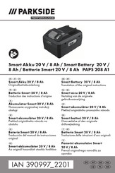 Parkside Performance PAPS 208 A1 Translation Of The Original Instructions