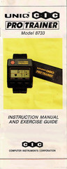 CIC UNIQ PRO TRAINER 8733 Instruction Manual And Exercise Manual