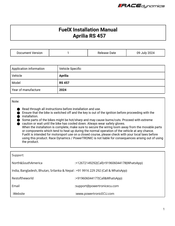 Race Dynamics FuelX Installation Manual