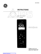 GE CEH52A Instructions Manual