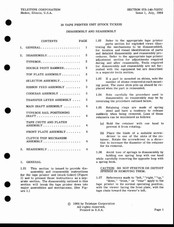 Teletype 28 Disassembly And Reassembly