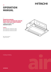 Hitachi RCD-2.5FSR Operation Manual