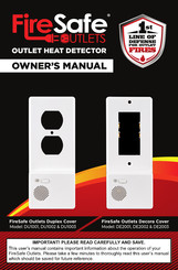 Firesafe DE2002 Owner's Manual