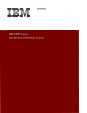 IBM 5218 Maintenance Information Manual