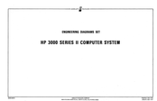 HP 3000 SERIES II Diagrams