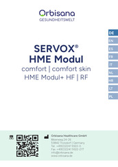 Orbisana SERVOX HME Modul+ RF Instructions For Use Manual