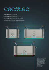 cecotec SHINE&TOAST EXTRA DOUBLE Instruction Manual