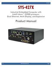 WinSystems SYS-427X-1 Product Manual