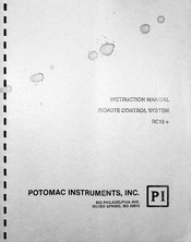 Potomac Instruments RC16+ Instruction Manual