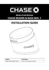Chase CARD READER GEN. 2 Installation Manual
