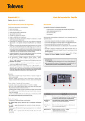 Televes 831011 Quick Installation Manual