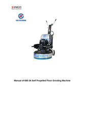 XINGYI HIGH TECH GRINDING 680-3A Instruction Manual