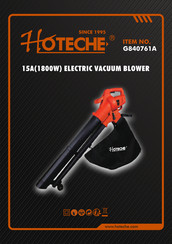 Hoteche G840761A Instruction Manual
