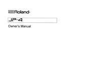 Roland JP-4 Owner's Manual