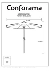 CONFORAMA SOLAR 594894 Assembly Instructions Manual